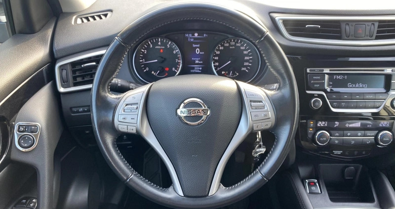 Nissan Qashqai cena 59900 przebieg: 117000, rok produkcji 2016 z Świebodzin małe 172